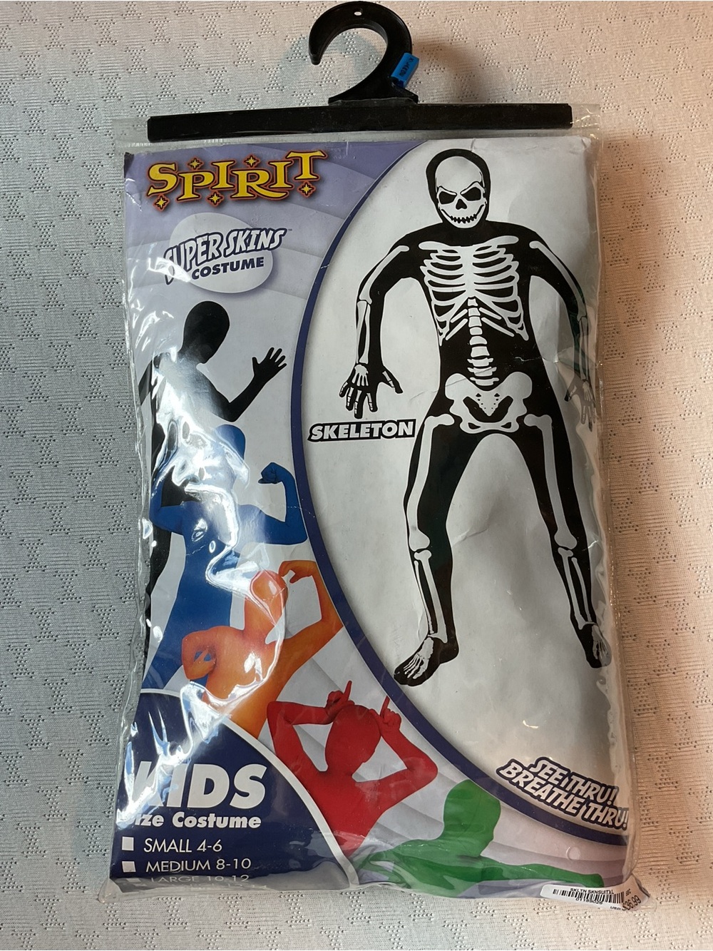 Skeleton SuperSkins Costume | Spirit Halloween | kids XL